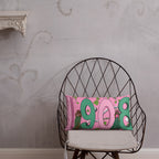 Alpha Kappa Alpha Black Greek Sorority 20" x 12" Pillow