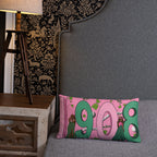 Alpha Kappa Alpha Black Greek Sorority 20" x 12" Pillow