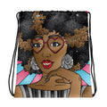 Black Girl Accessories Feisty Suzanna Unique Personalized Gym Bag