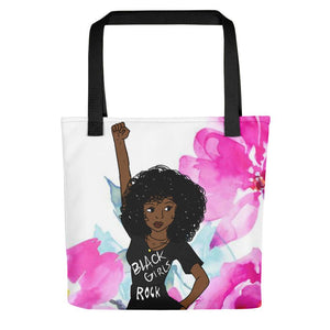 Black Girls Rock Unique Black Art Tote Bag