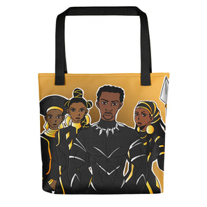 The Heart of Wakanda Canvas Tote Bag