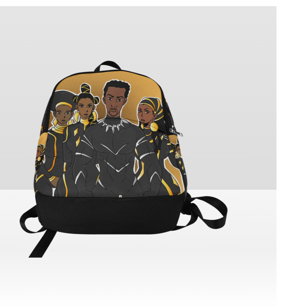 Heart Of Wakanda Black Panther Unisex Backpack