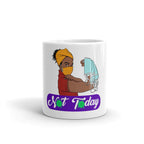 Not Today! 11 Oz Ceramic Pandemic Mug