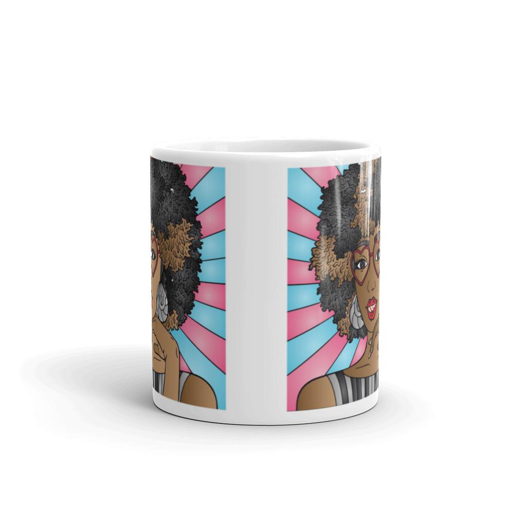 Beautiful Afrocentric Feisty Suzanna Black Women Art 11 Oz Coffee Mug