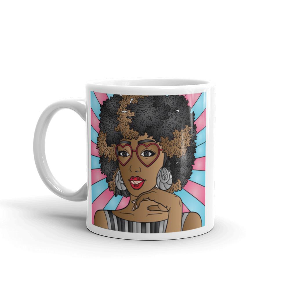 Beautiful Afrocentric Feisty Suzanna Black Women Art 11 Oz Coffee Mug