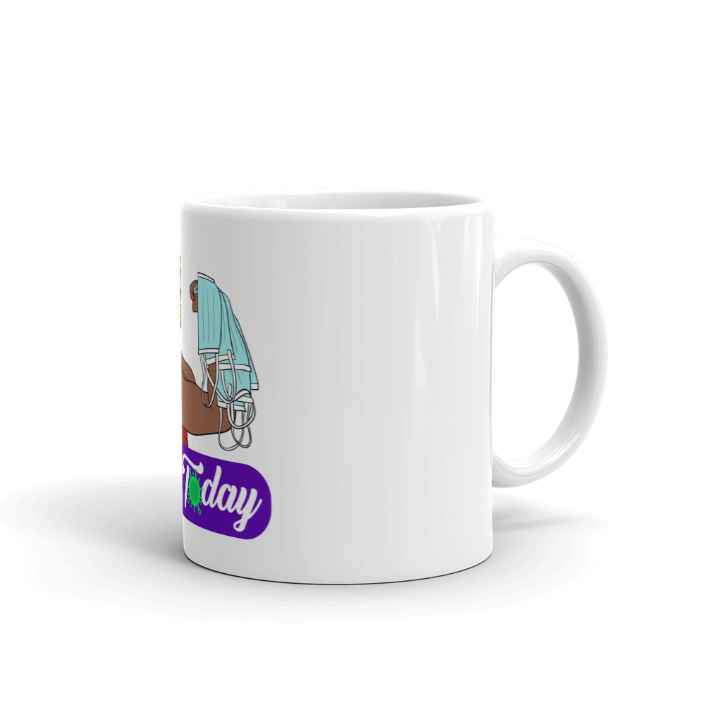 Not Today! 11 Oz Ceramic Pandemic Mug